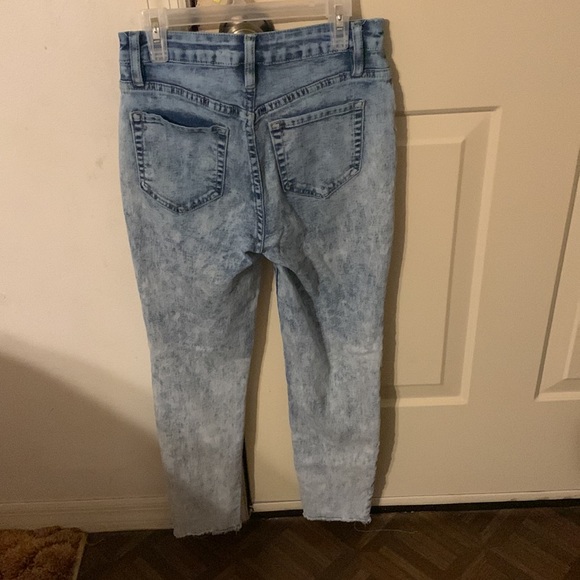 blue ymi ankle cut jeans - Picture 2 of 3
